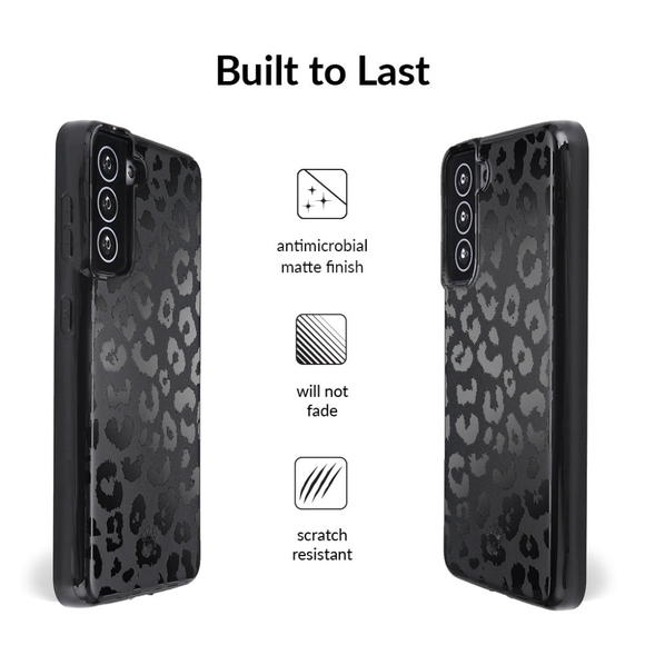 Black Leopard Samsung Galaxy S21 Case (used) - Picture 6 of 11